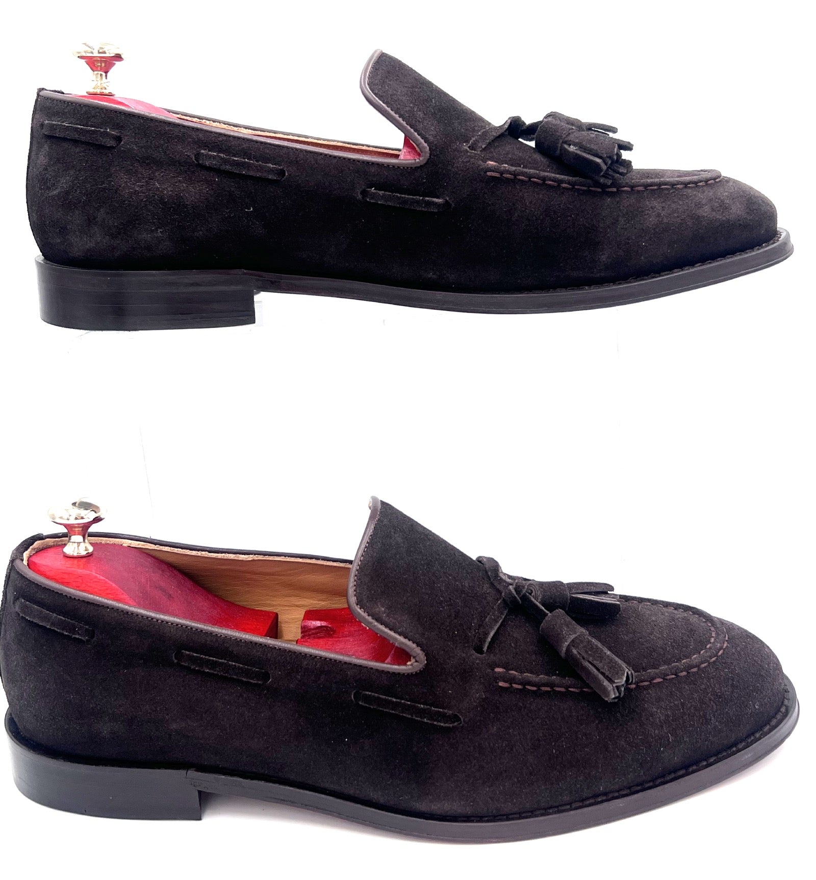 Oscar William Dark Brown Tassel Loafers – Refined Style with Everyday Versatility