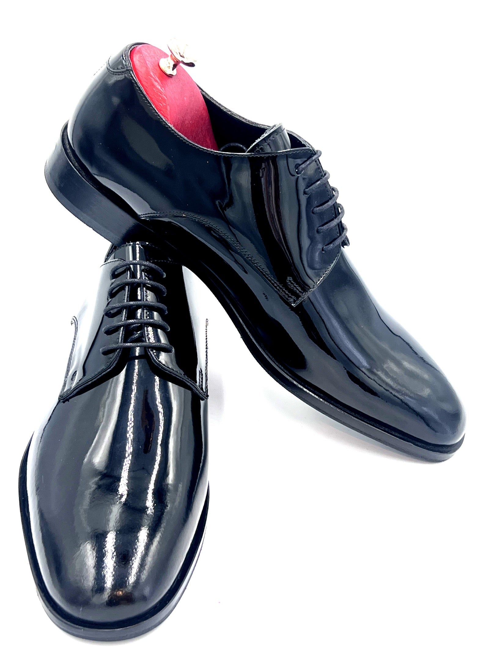 Oscar William Patent Derby Shoes – The Perfect Choice for Wedding / Black Tie Events