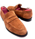 Oscar William Light Brown Suede Penny Loafers – Effortless Sophistication