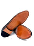 Oscar William Burgundy High Shine Penny Loafers – Leather Sole / Lining