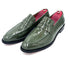 Oscar William Green Patent Leather Penny Loafers – Leather Sole /  Lining