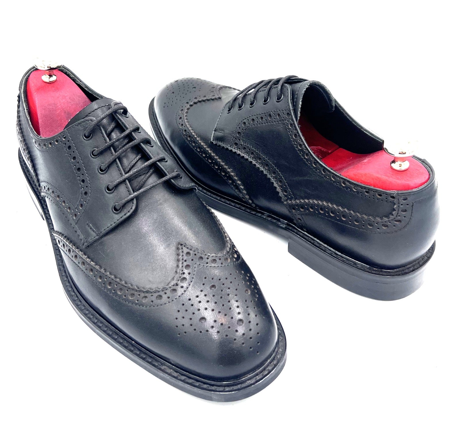 Oscar William Full Brogue Dress Shoes – Dainite Rubber Sole