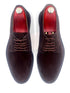 Oscar William Dark Brown Suede Derby Shoes – Leather Sole