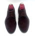 Oscar William Dark Brown Suede Derby Shoes – Leather Sole