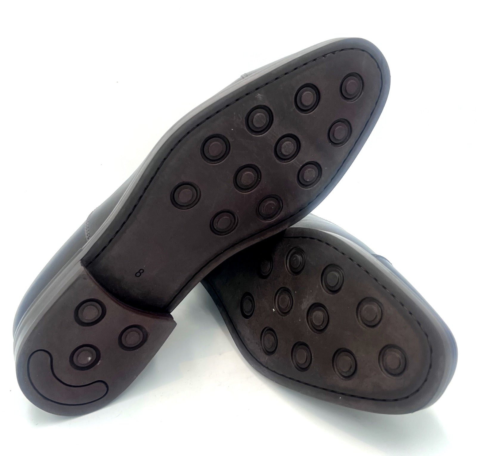 Oscar William Dark Brown Classic Oxford Shoes Sole Detail