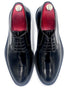 Oscar William Black High Shine Derby – Leather Sole /  Lining