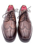 Oscar William Handmade Chocolate Brogue – Studded Sole / Leather Lining