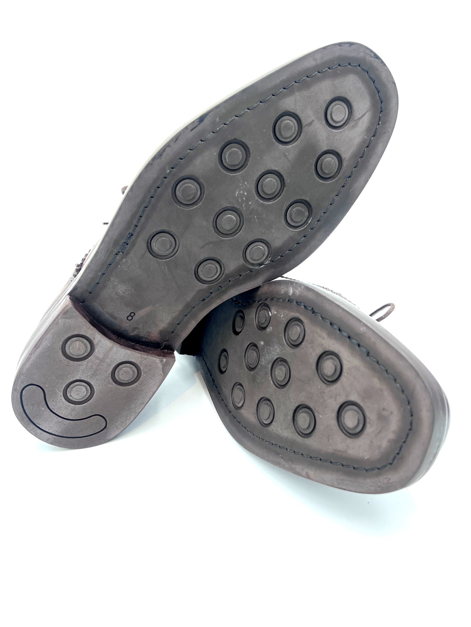 Oscar William Handmade Chocolate Brogue – Studded Sole / Leather Lining