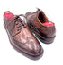 Oscar William Handmade Chocolate Brogue – Studded Sole / Leather Lining