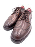 Oscar William Handmade Chocolate Brogue – Studded Sole / Leather Lining