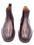 Handmade Classic Chelsea Boots – Chocolate Leather With Rubber Studded Sole