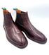 Handmade Classic Chelsea Boots – Chocolate Leather With Rubber Studded Sole