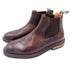 Handmade Classic Chelsea Boots – Chocolate Leather With Rubber Studded Sole