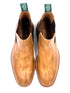 Oscar William Handmade Patina Chelsea Boots – Studded Rubber Sole