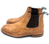 Oscar William Handmade Patina Chelsea Boots – Studded Rubber Sole