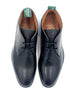 Oscar William Handcrafted Black Chukka Boots Top View