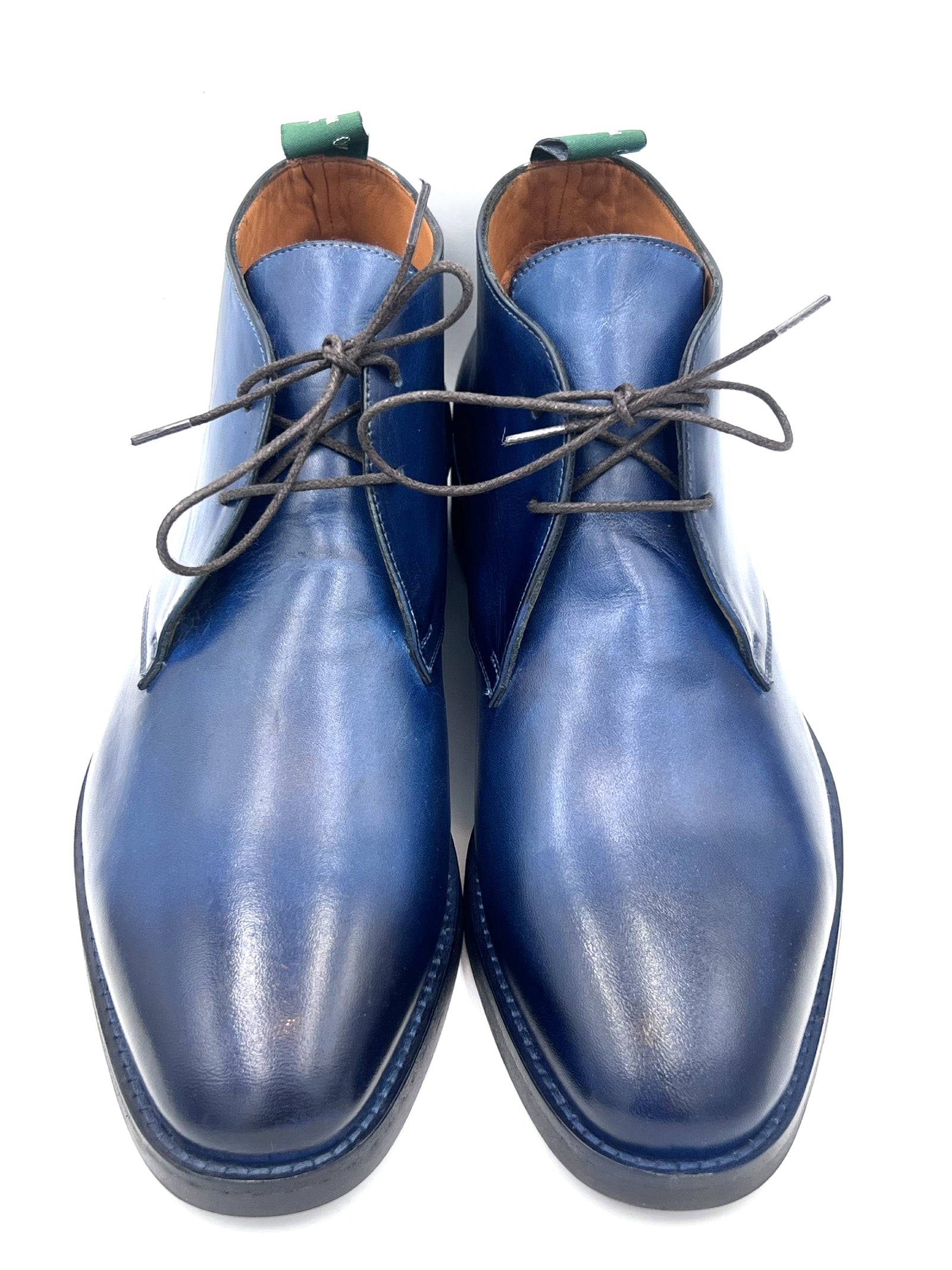 Oscar William Handcrafted Patina Chukka Boots for Men