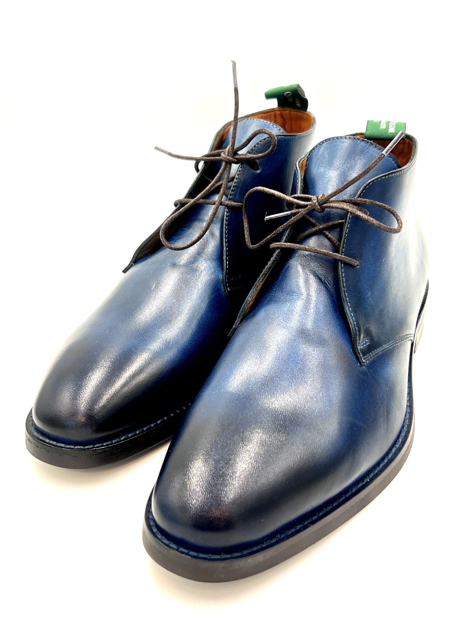 Oscar William Handcrafted Patina Chukka Boots for Men