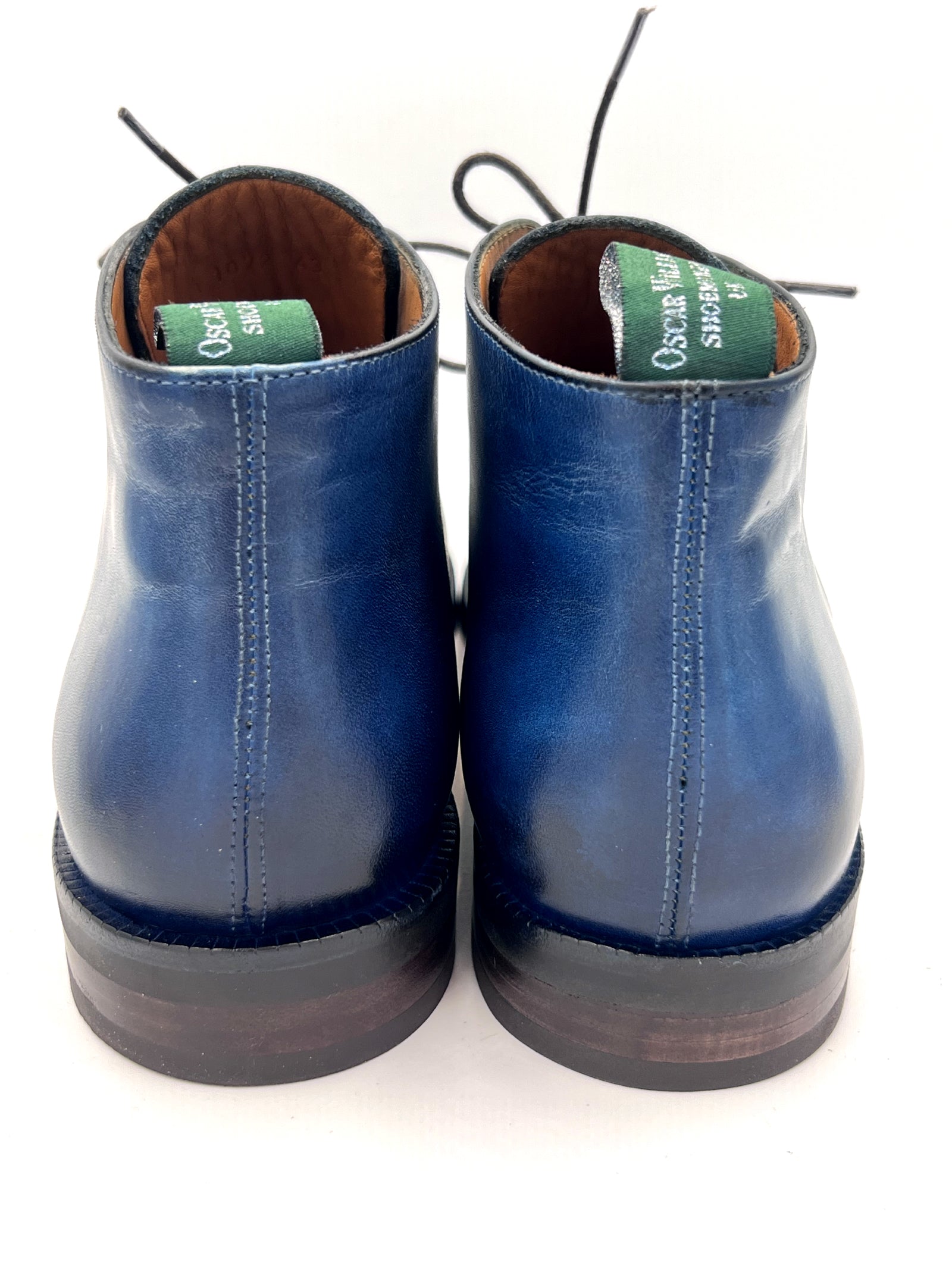 Oscar William Handcrafted Patina Chukka Boots 