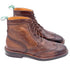 Oscar William Brogue Boots – Chocolate | Handmade with Traditional British Craftsmanship