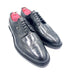 Oscar William Classic Brogue – Royal Long Wing | Black High Shine