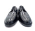 Oscar William Classic Brogue – Royal Long Wing | Black High Shine