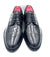 Oscar William Classic Brogue – Royal Long Wing | Black High Shine