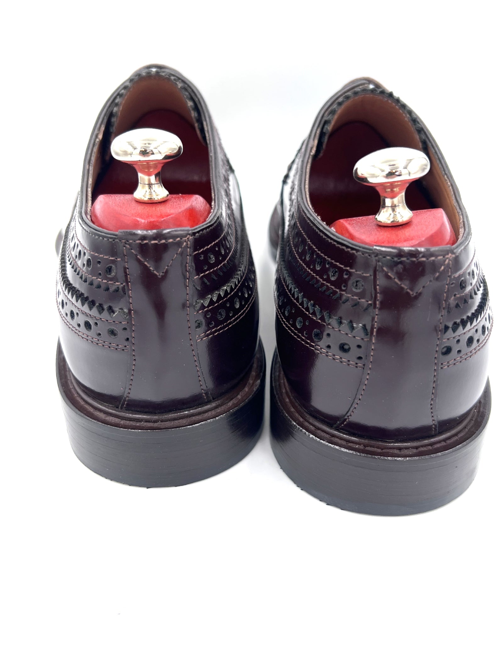 Oscar William Brogue – Royal Long Wing | High Shine Brown