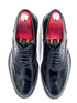 Oscar William Black Full Brogue Oxford Shoes Top View
