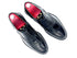 Oscar William Black Full Brogue Oxford Shoes Top View