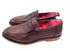 Oscar William Penny Loafer – Shaded Brown Patina