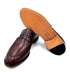 Oscar William Penny Loafer – Shaded Brown Patina
