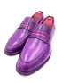 Oscar William Penny Loafers – Patina Purple | Leather Sole