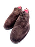 Oscar William Full Brogues – Dark Brown Suede