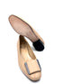 Oscar William Women’s Beige Leather Shoes with Buckle