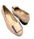 Oscar William Women’s Beige Leather Shoes with Buckle