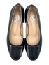 Oscar William Pump – Black with Buckle | Leather Sole
