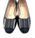 Oscar William Pump – Black with Buckle | Leather Sole