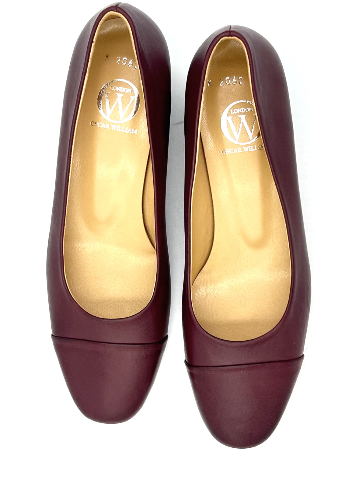 Oscar William Pump – Classic Maroon