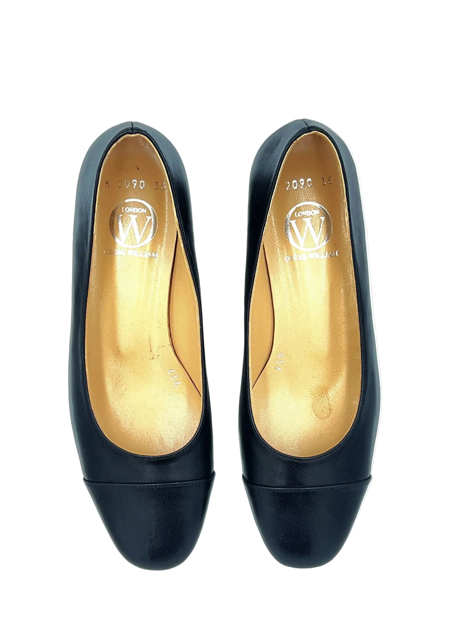 Oscar William Black Formal Pump Shoes