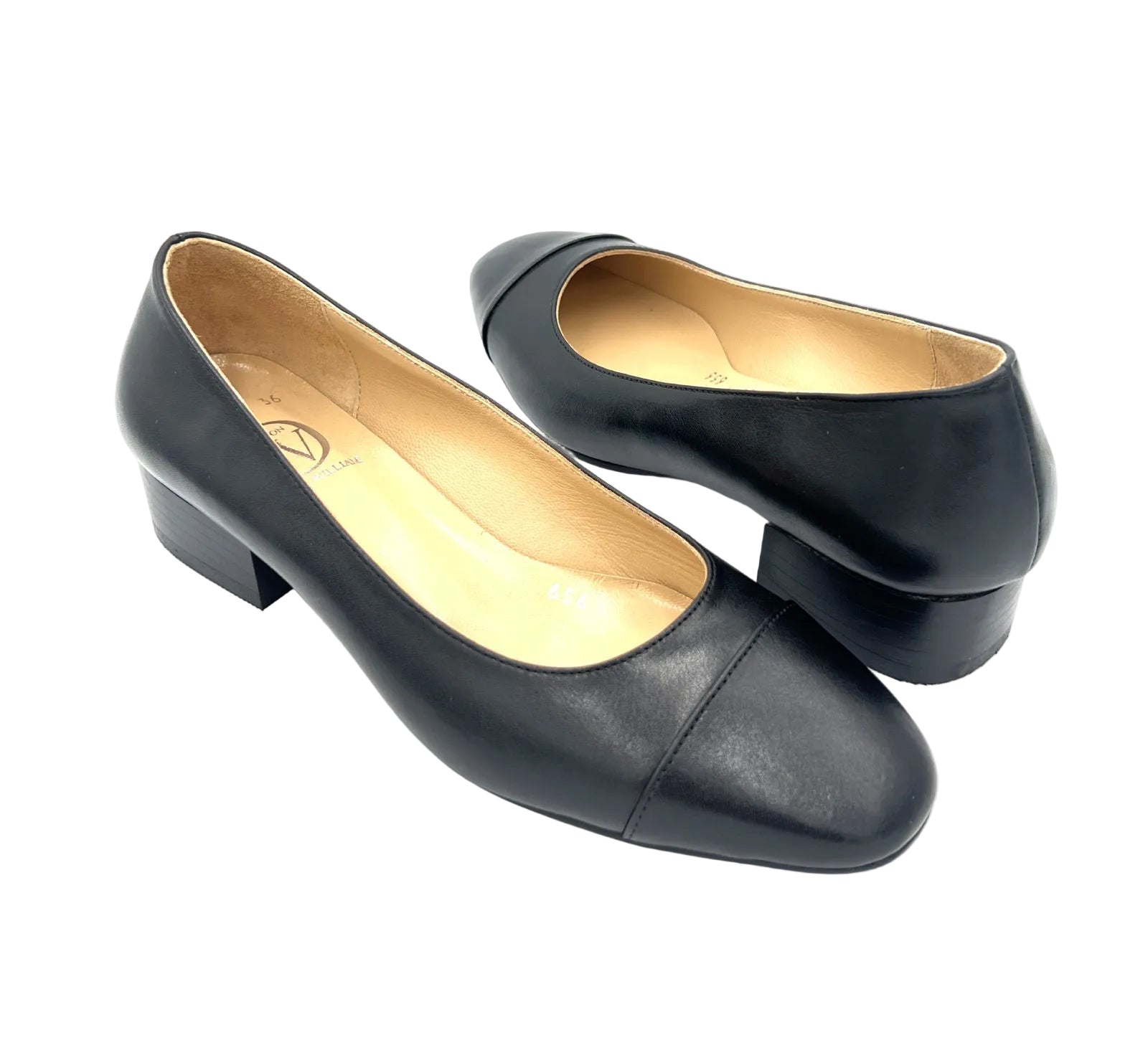 Oscar William Black Formal Pump Shoes