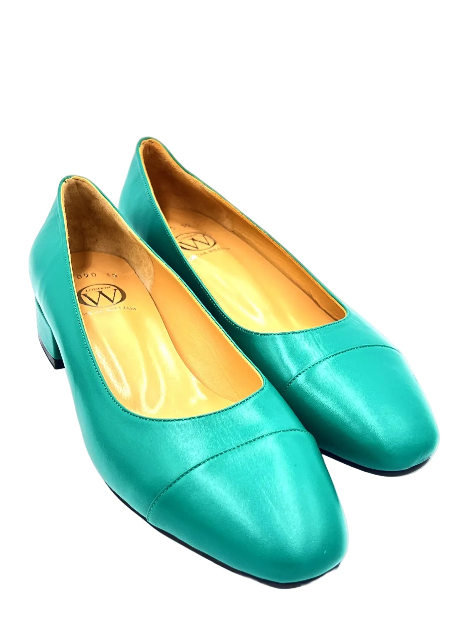 Oscar William Black Formal Pump Leather Shoes