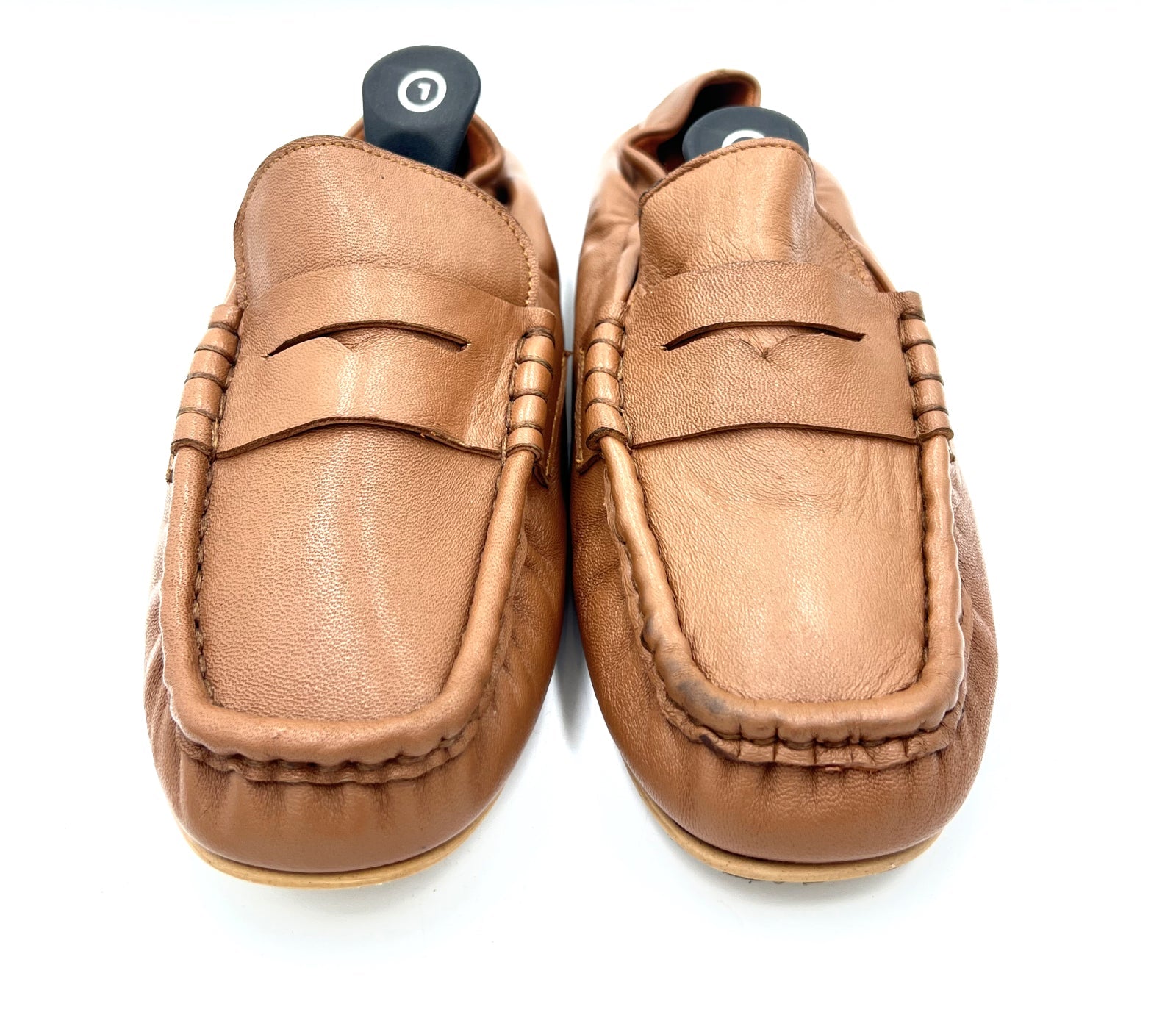 Oscar William Classic Penny Loafer – Soft Tan | Elastic Back