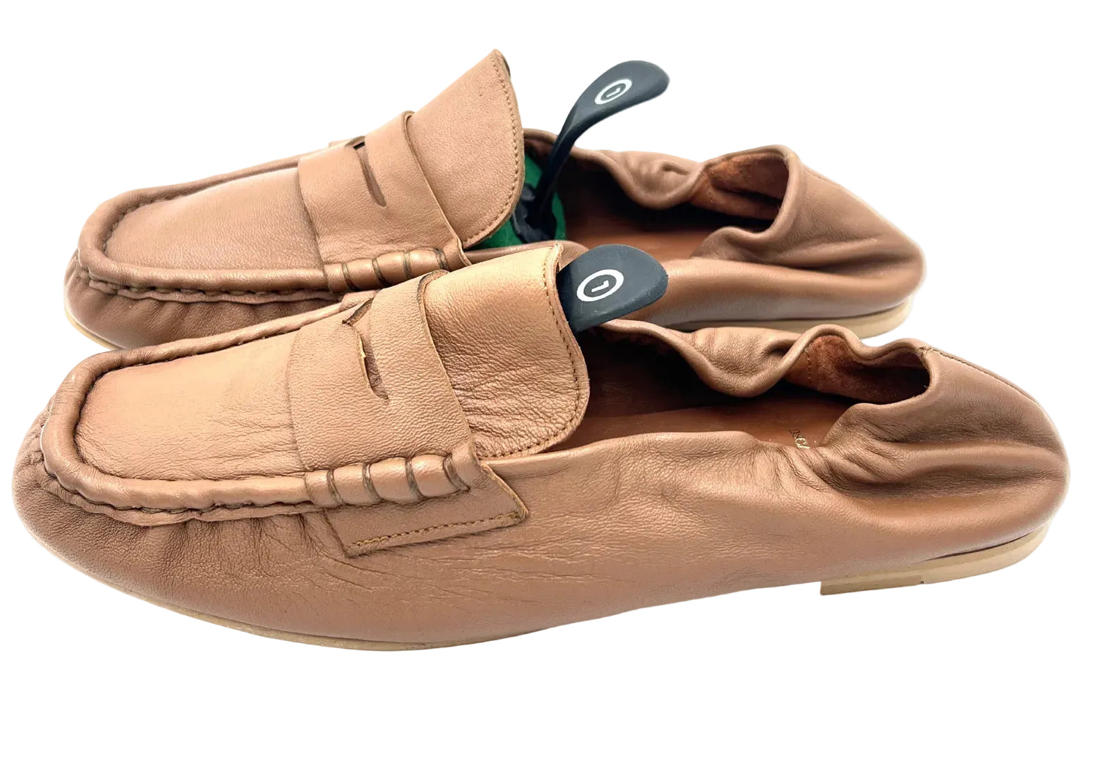 Oscar William Classic Penny Loafer – Soft Tan | Elastic Back