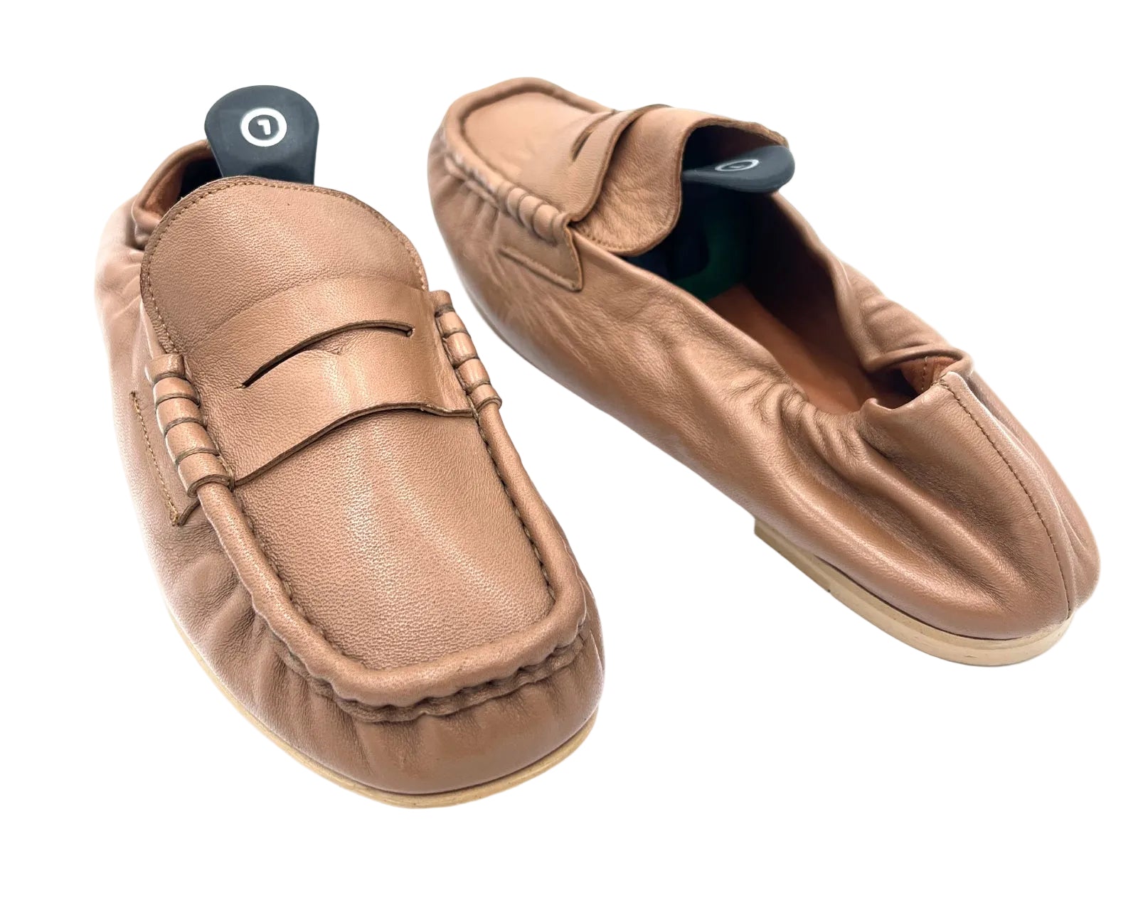 Oscar William Classic Penny Loafer – Soft Tan | Elastic Back