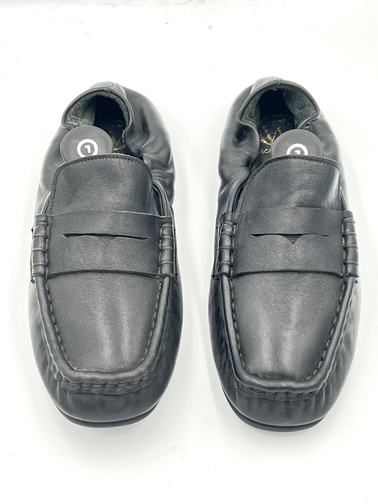 Oscar William Classic Loafers – Black Soft Leather | Elastic Fit