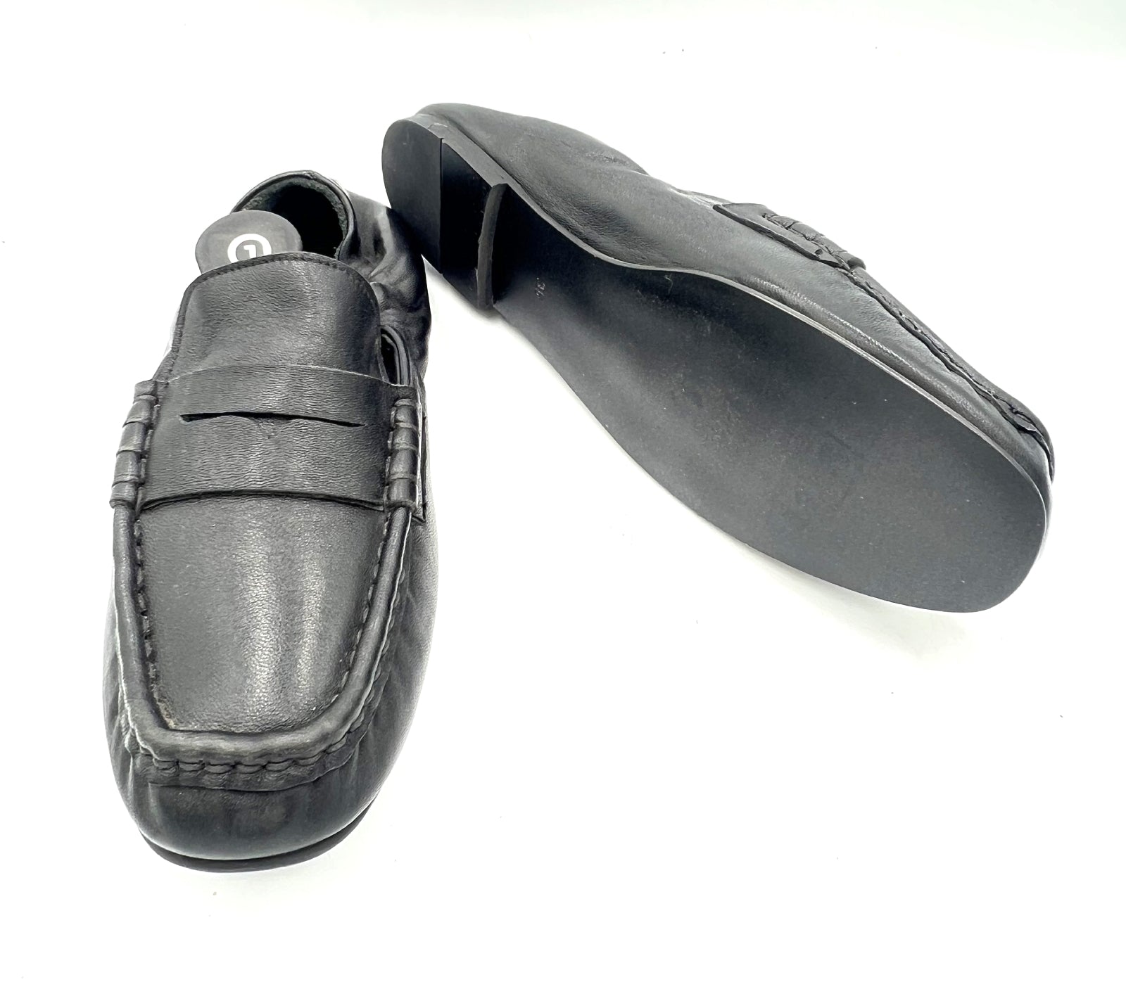 Oscar William Classic Loafers – Black Soft Leather | Elastic Fit