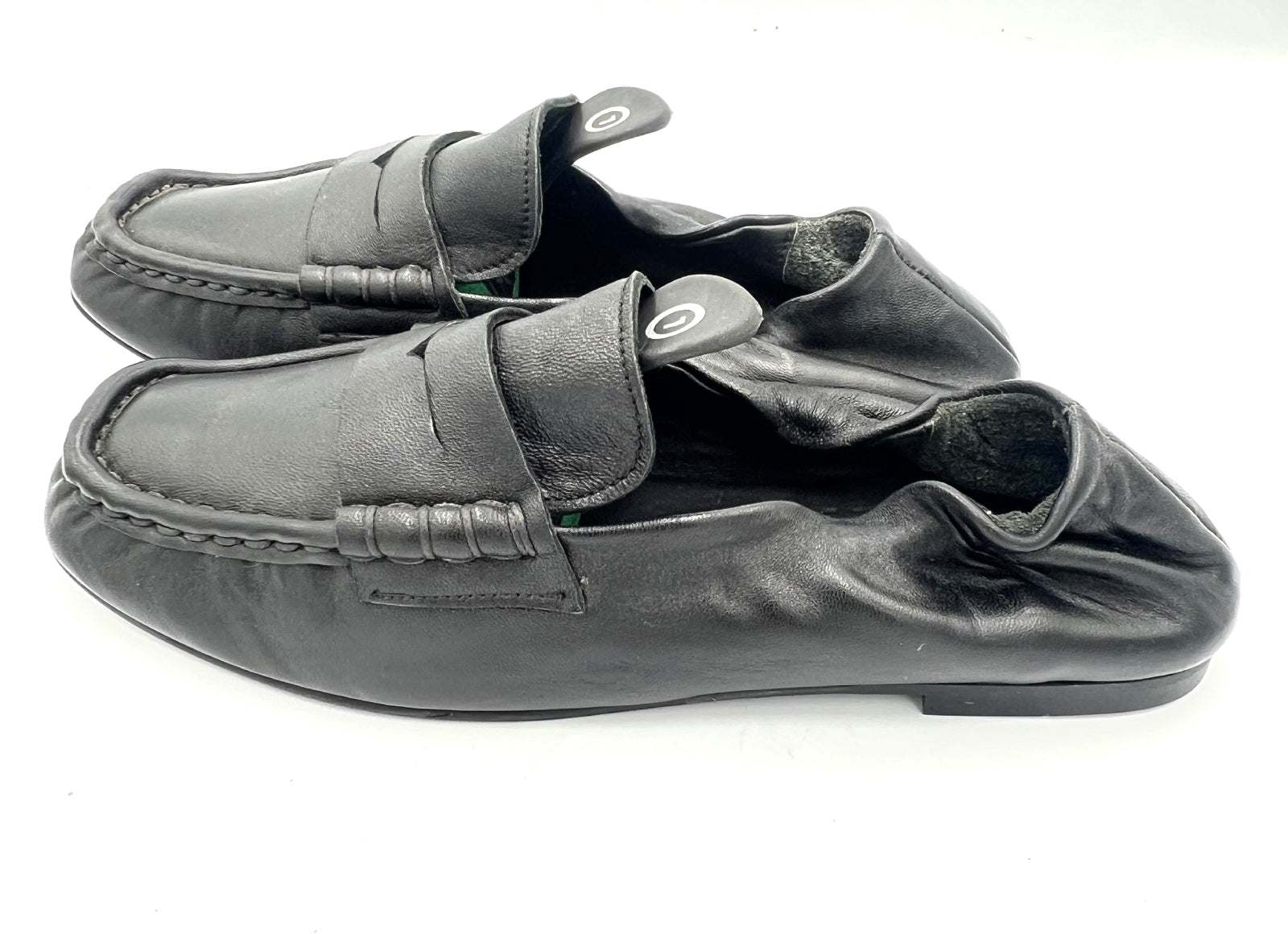 Oscar William Classic Loafers – Black Soft Leather | Elastic Fit