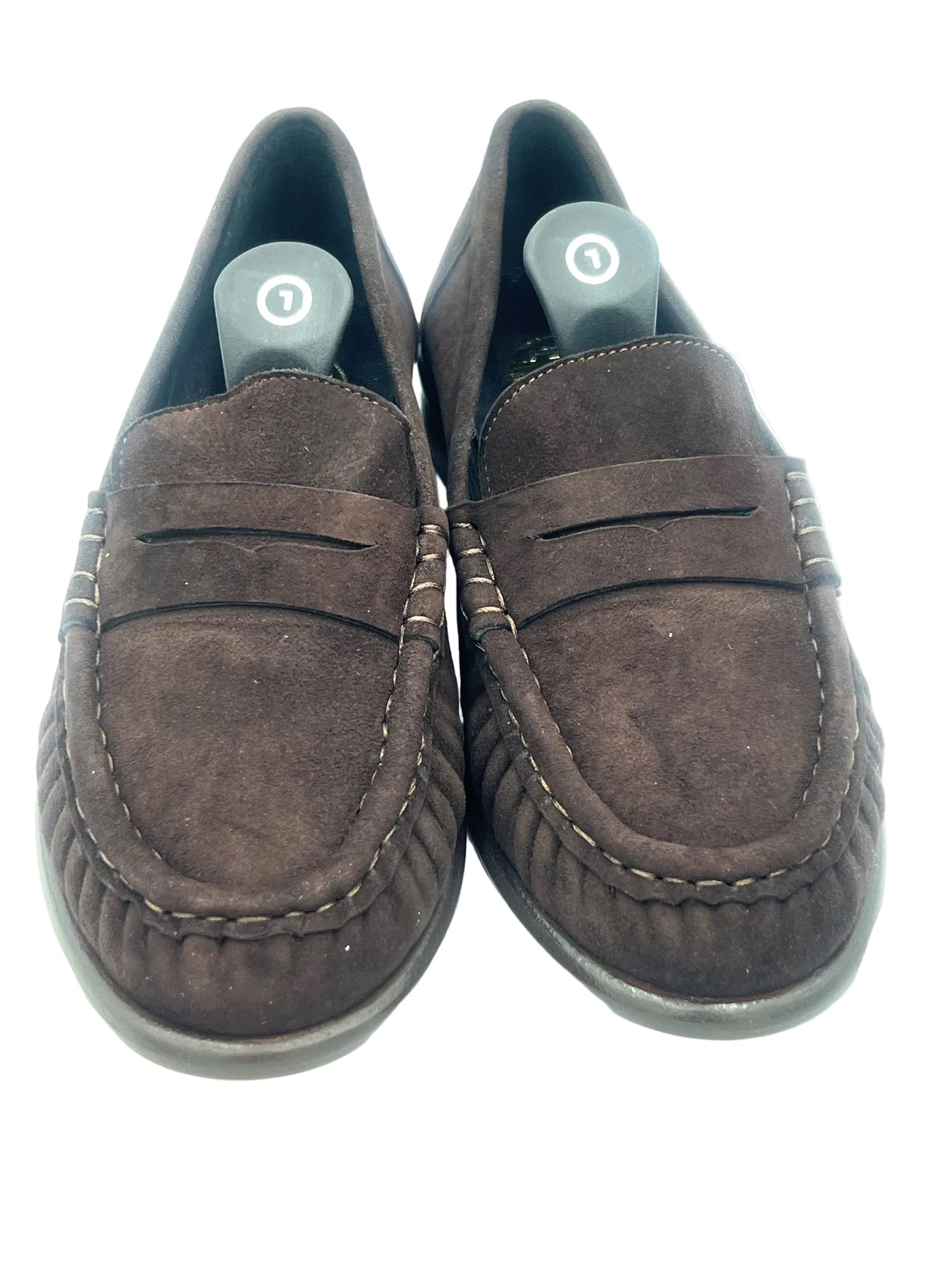 Classic Penny Loafers Brown Suede
