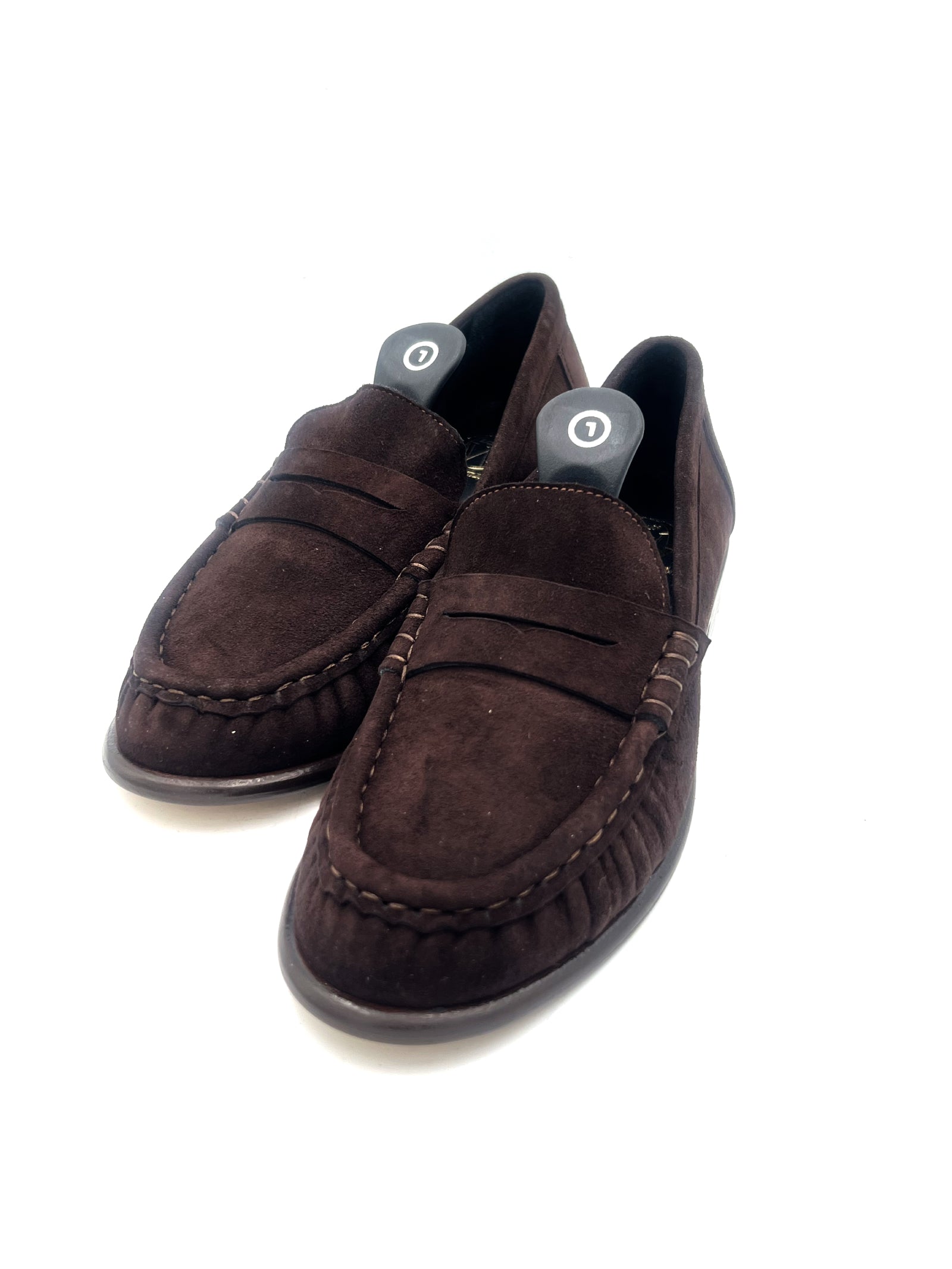 Classic Penny Loafers Brown Suede